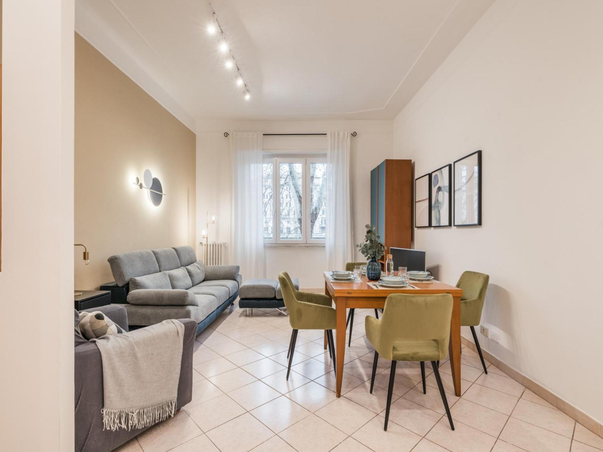 Appartement The Rent - Bright Three-bedroom Along The Tiber River *